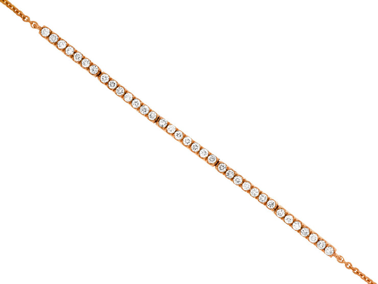 Diamond Bar Bracelet