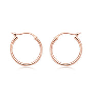 Gold 1.5x15mm Hoops