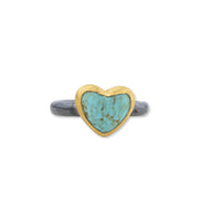 Lika Behar "My Love" Kingman Turquoise Ring