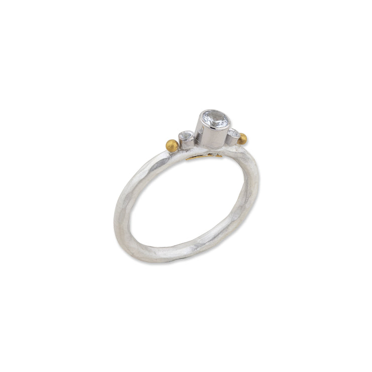 Lika Behar White Sapphire "Prismic" Ring