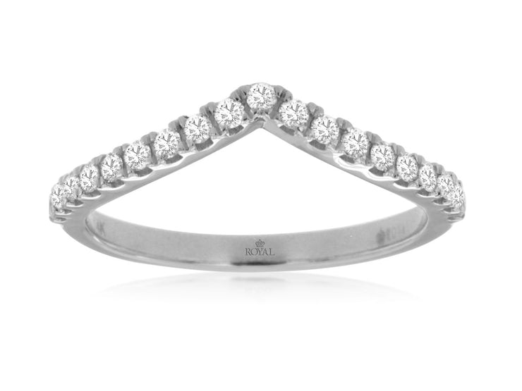 Diamond Pointed Band