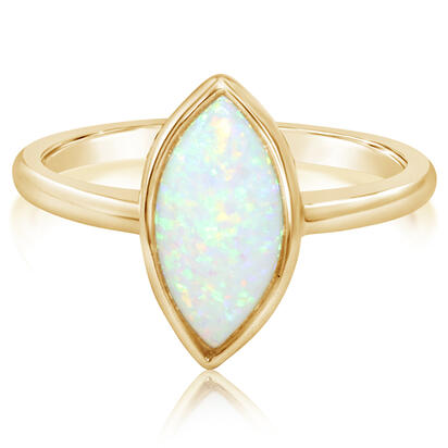 Marquis Opal Ring