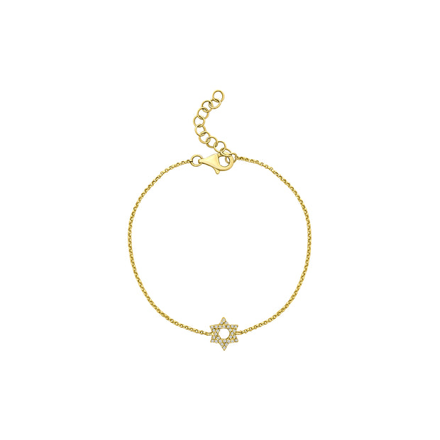 Petite Star of David Bracelet