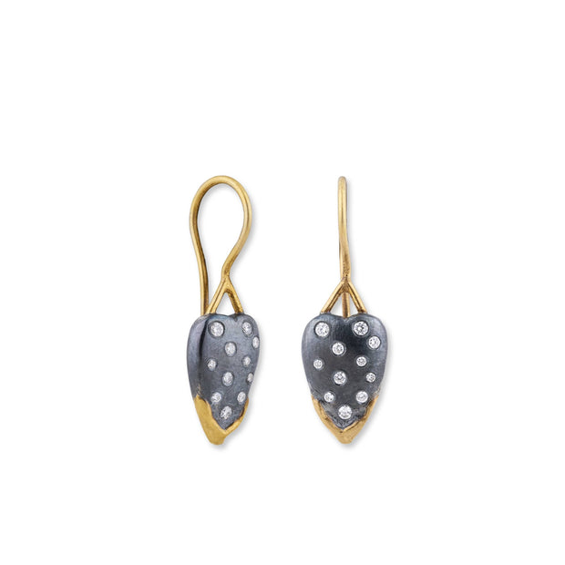 Lika Behar "LOVE" Heart Earrings