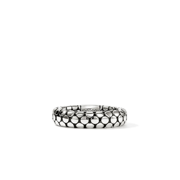 Sterling silver dot collection band