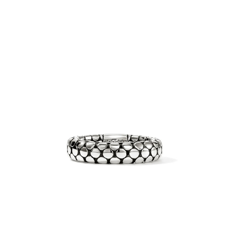 Sterling silver dot collection band