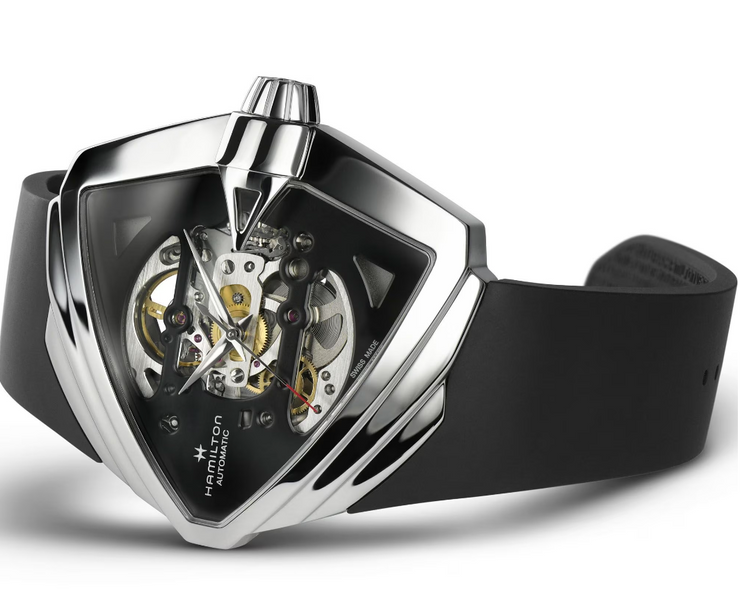 Hamilton Ventura XXL Skeleton Dial Watch