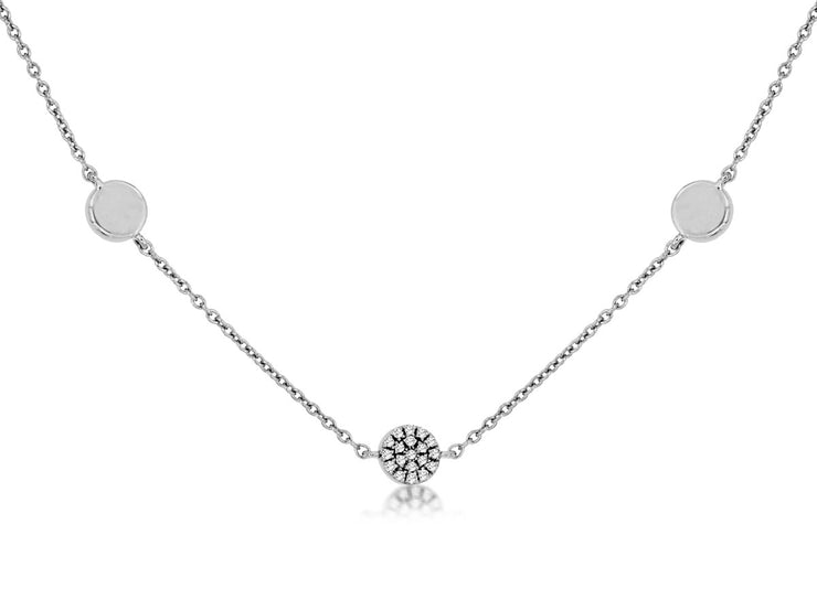 7 Disc Station Necklace