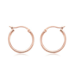 Gold 1.5x15mm Hoops
