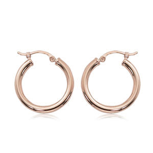 2.5x20mm Hoop Earrings