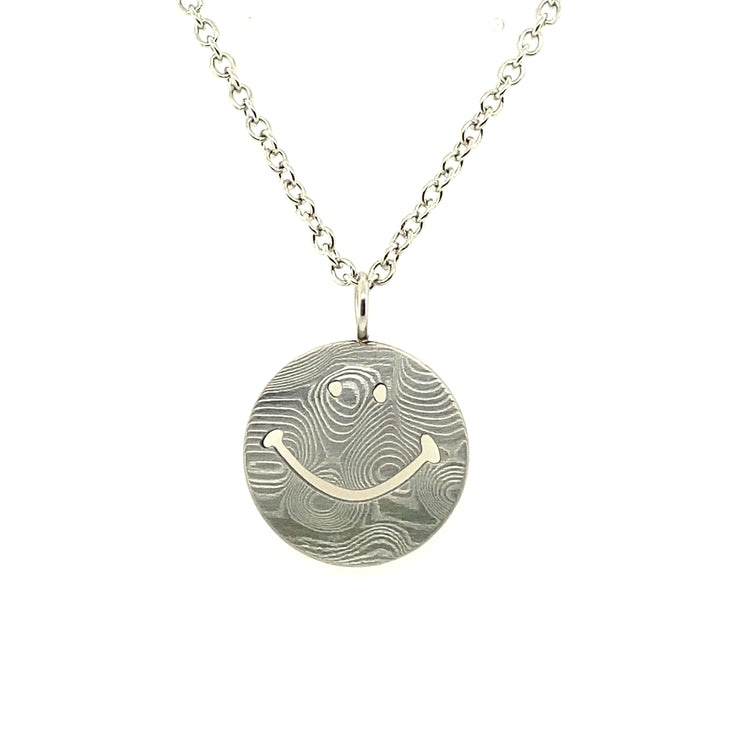 Chris Ploof Smiley Face Necklace
