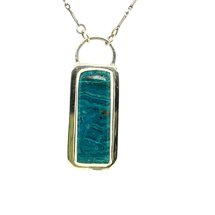 Chrysocolla Malachite Necklace