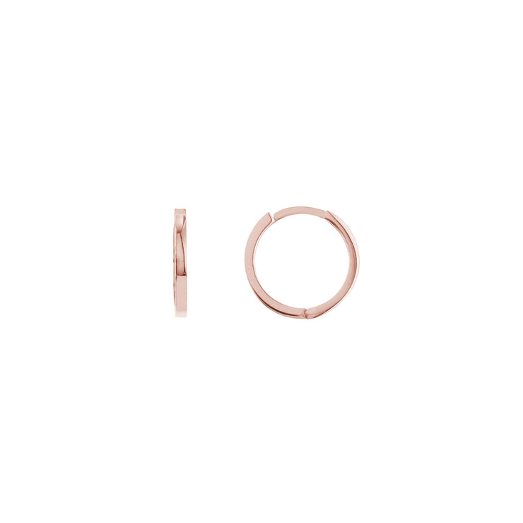 14.25mm Gold Hoop Earrings