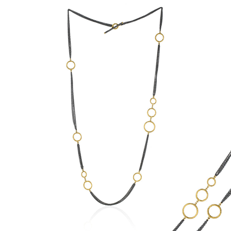 Lika Behar Two-Tone Bubbles Necklace