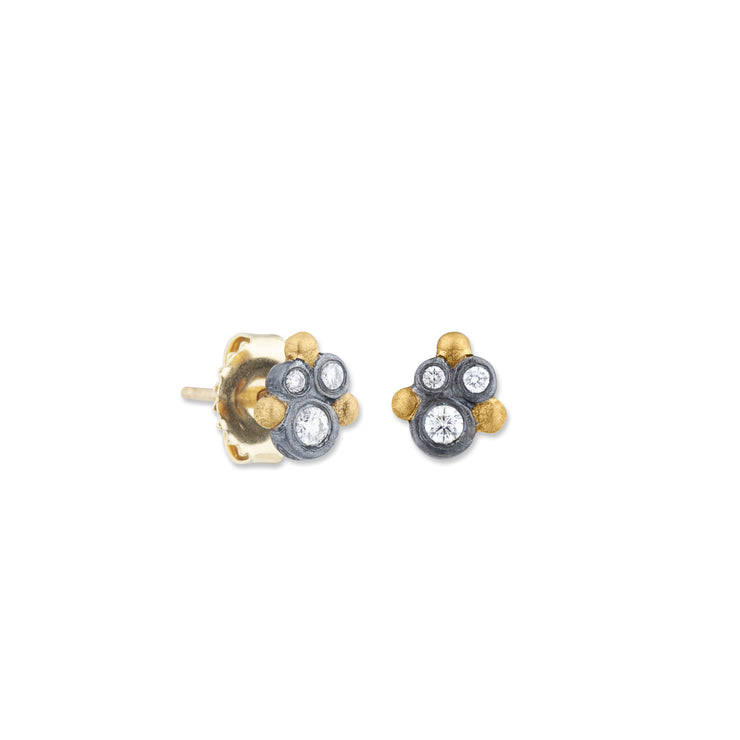 Lika Behar Diamond "Dylan" Stud Earrings