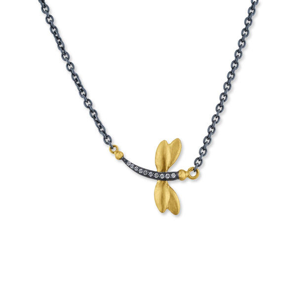 Lika Behar Petite Dragonfly Necklace