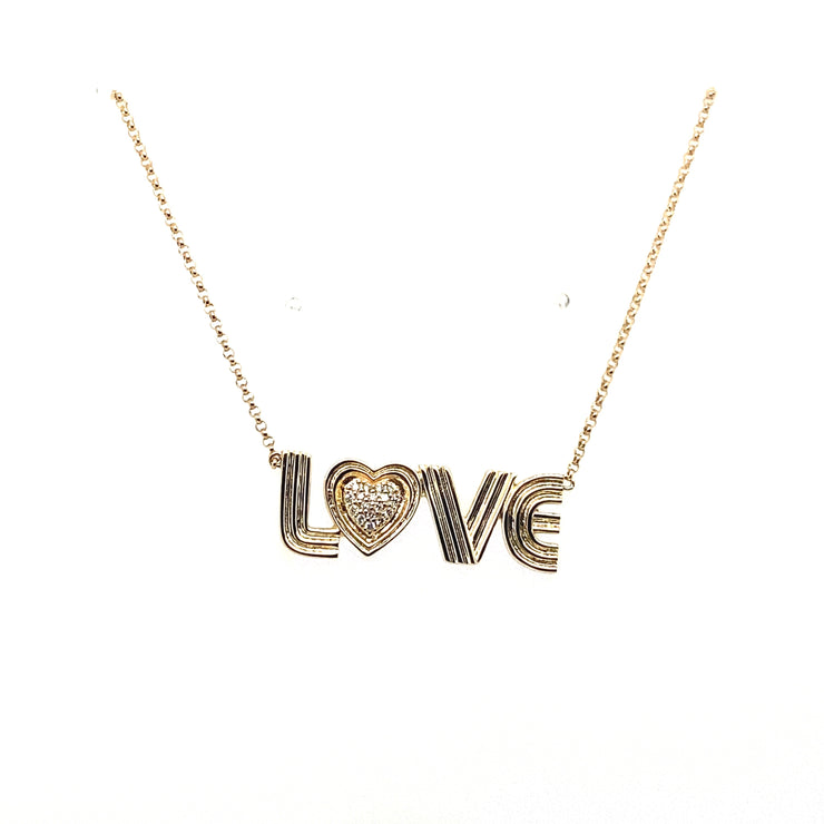 70's LOVE Necklace