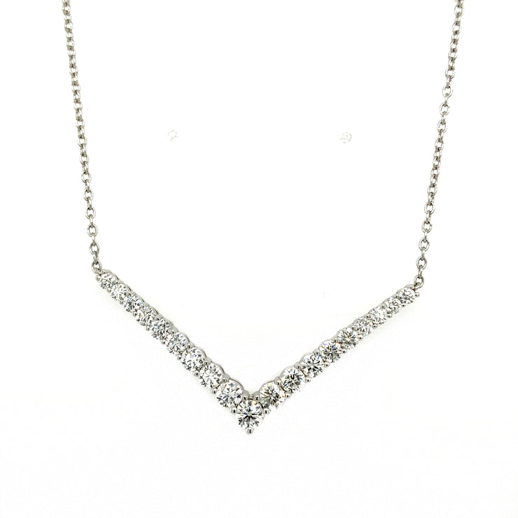 Diamond Chevron Necklace