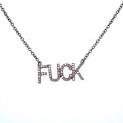 Diamond F*CK Necklace