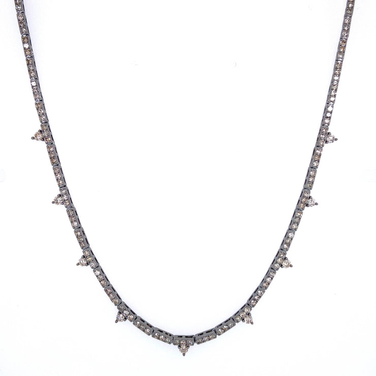 Diamond Spike Necklace