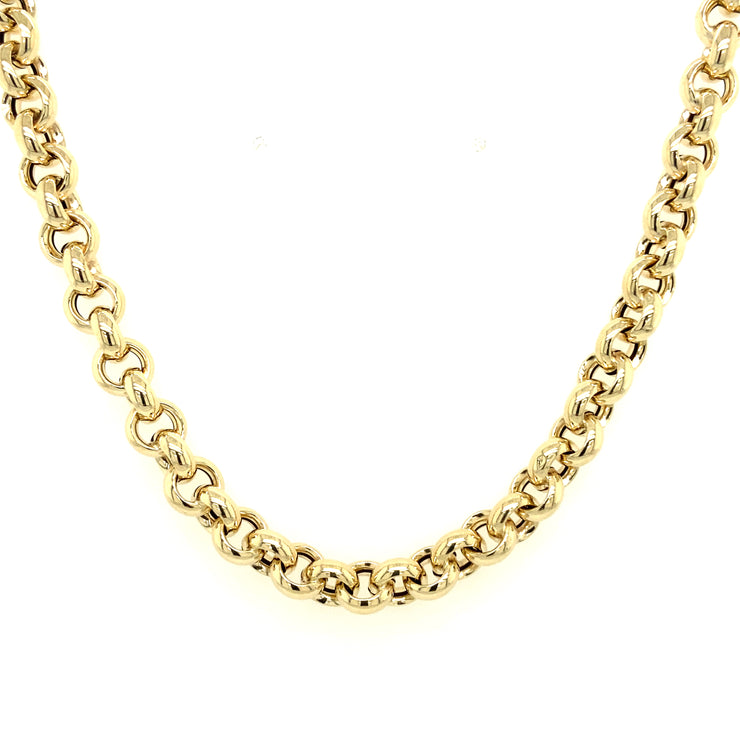 Puffy Rollo Chain Necklace