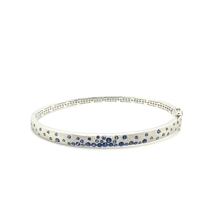 Sapphire Confetti Bangle