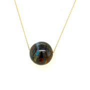 17mm Boulder Opal Necklace