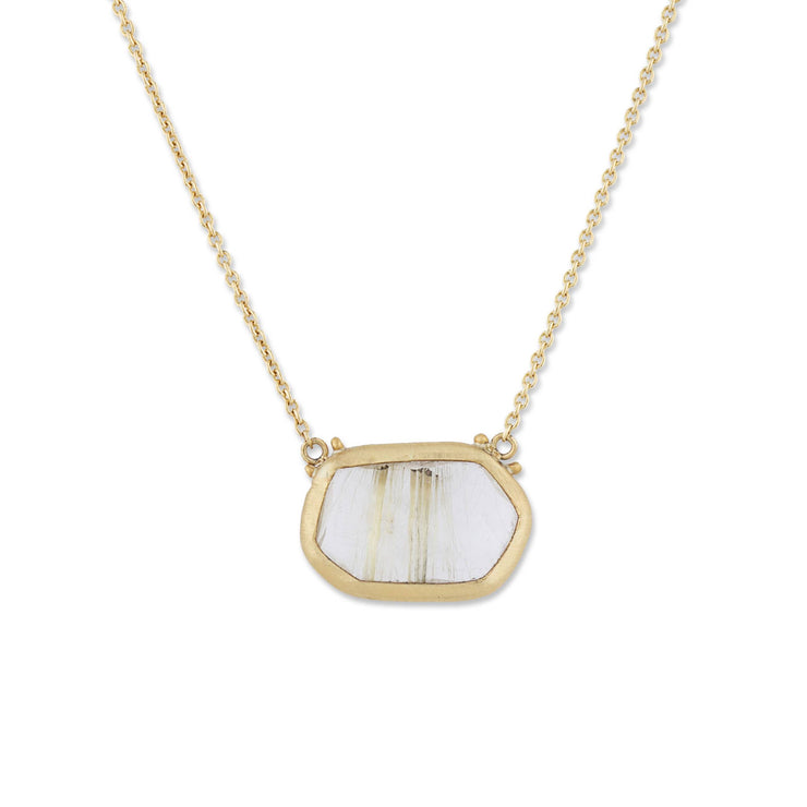 Lika Behar Rutilated Quartz "Katya" Necklace