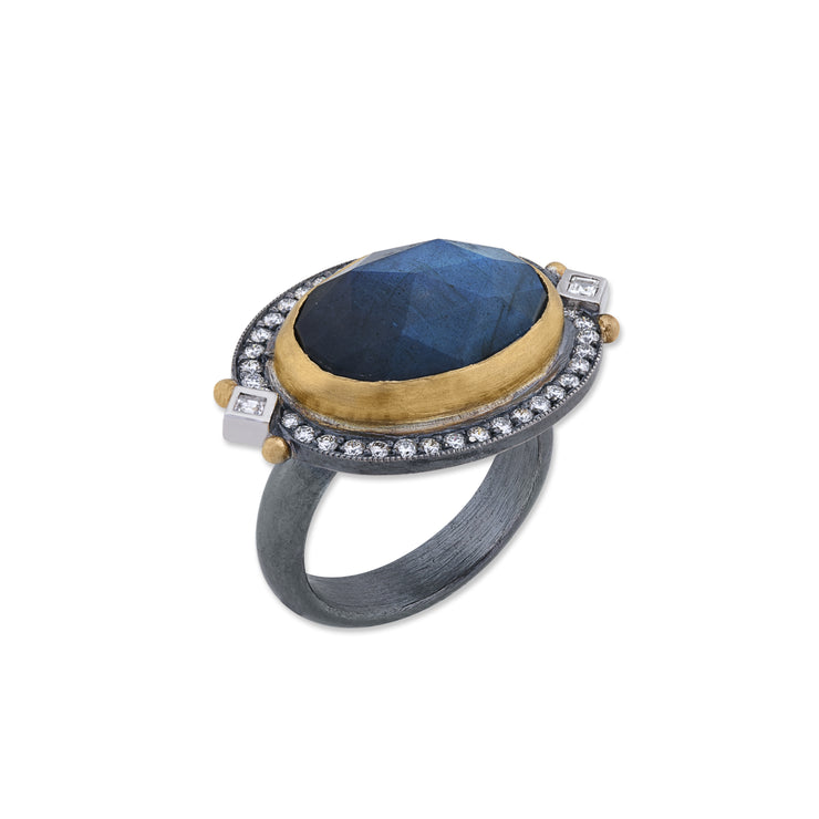 Lika Behar Faceted Labradorite Ring