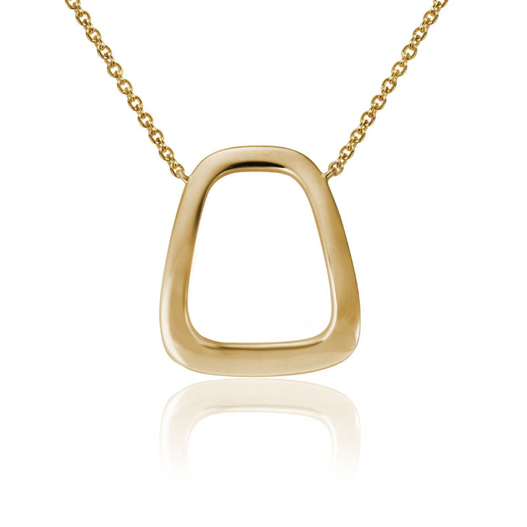 Open Organic Shape Necklace