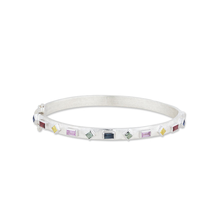 Lika Behar "Prismic" Hinged Bangle