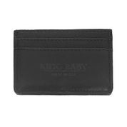 King Baby Black Leather Card Holder