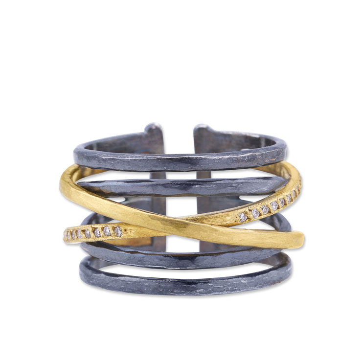 Lika Behar Stockholm Crosswire Ring