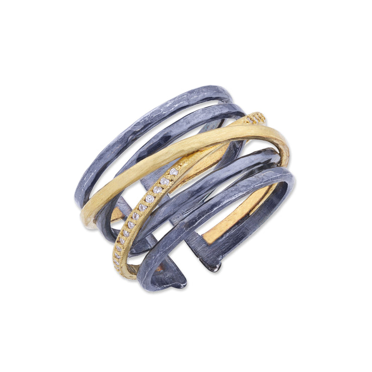 Lika Behar Stockholm Crosswire Ring