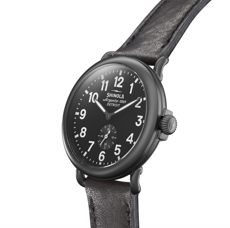 Shinola Runwell 41mm (Gunmetal+Black)