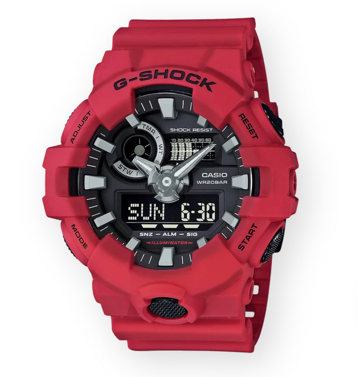 G-Shock Red GA700-4A