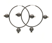 Mariella Pilato Pearl Planetary Hoops