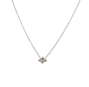 Diamond Shape Diamond Necklace