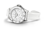 Hamilton 37mm White Ceramic Khaki Scuba