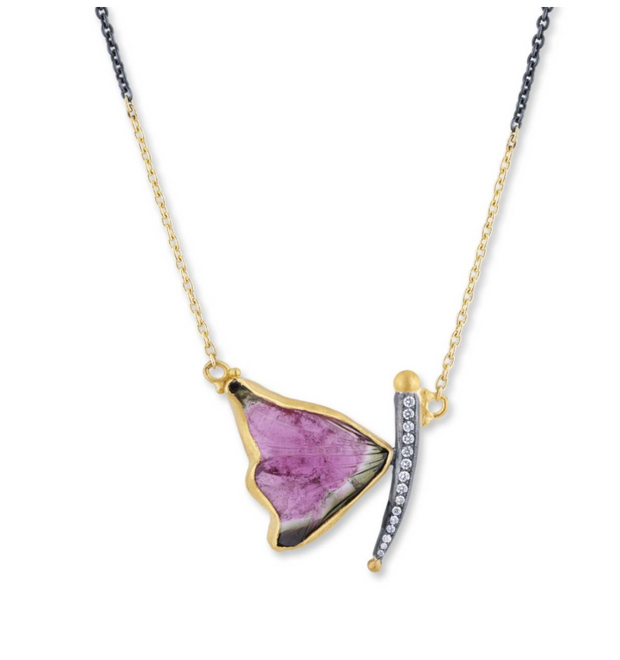 Lika Behar "Butterfly Valley" Tourmaline Necklace