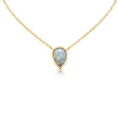 Pear Opal Necklace
